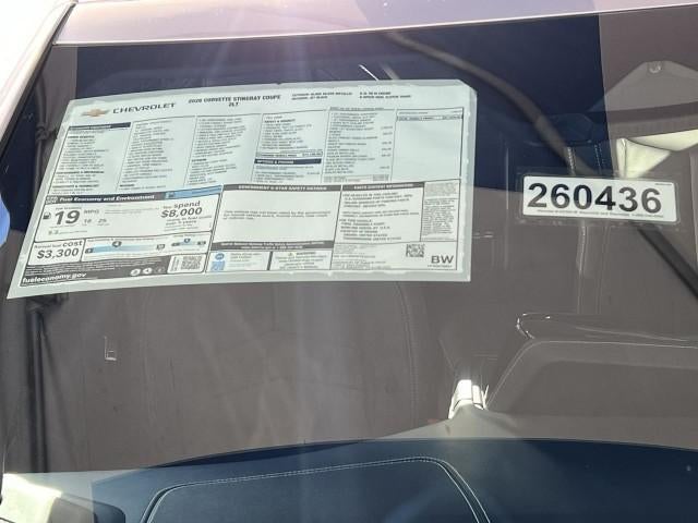 2026 Chevrolet Corvette Stingray Stingray Coupe 2LT