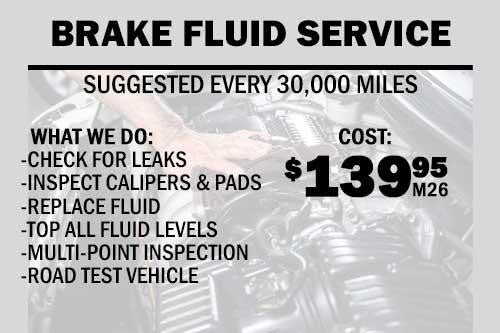 Image of Chevrolet of Puente Hills's' vehicle service package and pricing chart