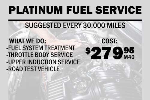 Image of Chevrolet of Puente Hills's' vehicle service package and pricing chart