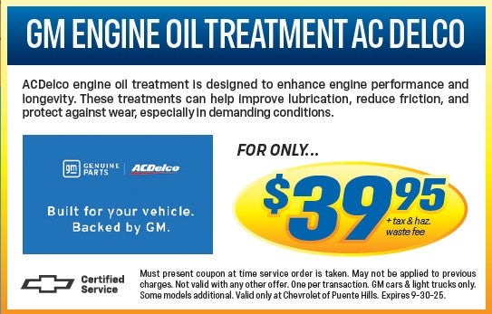 GM Engine Oil Treatment AC DELCO