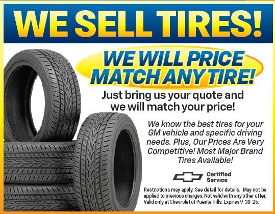 Price Match Any Tire!